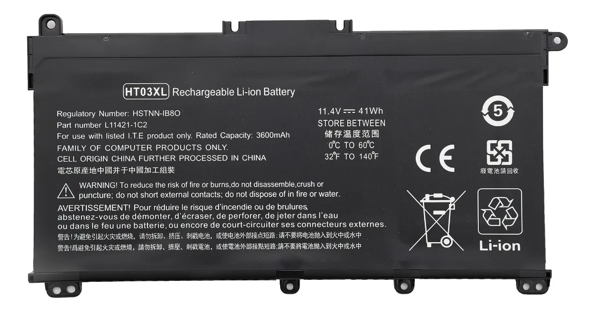 BATERIA PARA HP 15-DB0004LA 15-DB0005LA 15-DB0006LA NEGRO