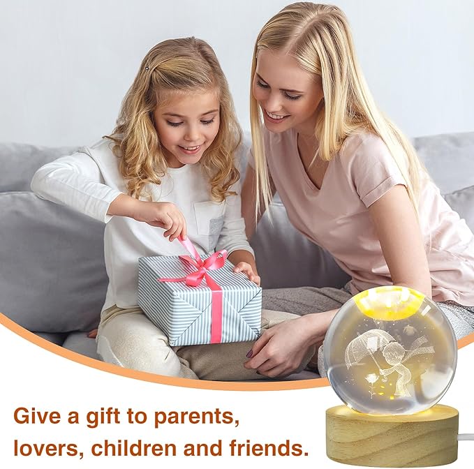 BOLA DE CRISTAL DE "EL PRINCIPITO"