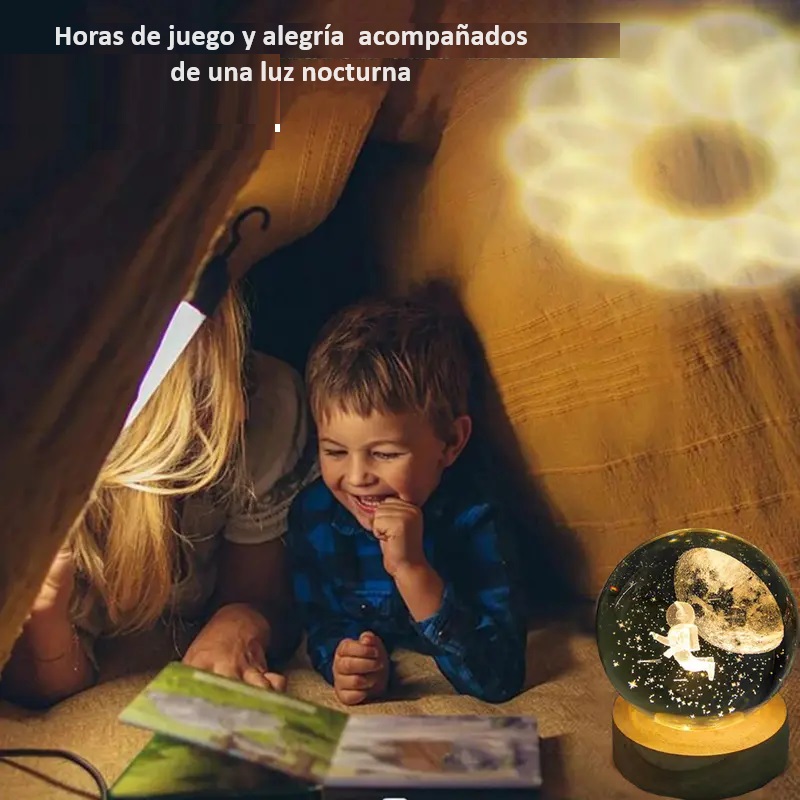 BOLA DE CRISTAL DE "EL ASTRONAUTA"