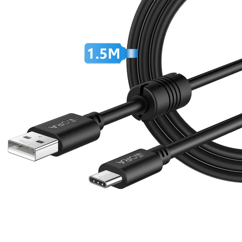 CABLE USB TIPO C USO RUDO 1.5 MTS