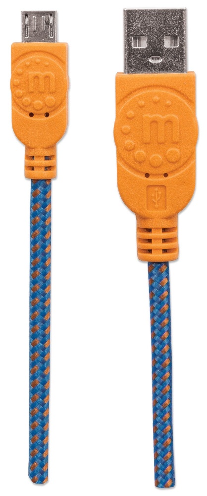 MANHATTAN CABLE USB V8 USB-A MACHO A MICRO USB-B MACHO 1 METRO