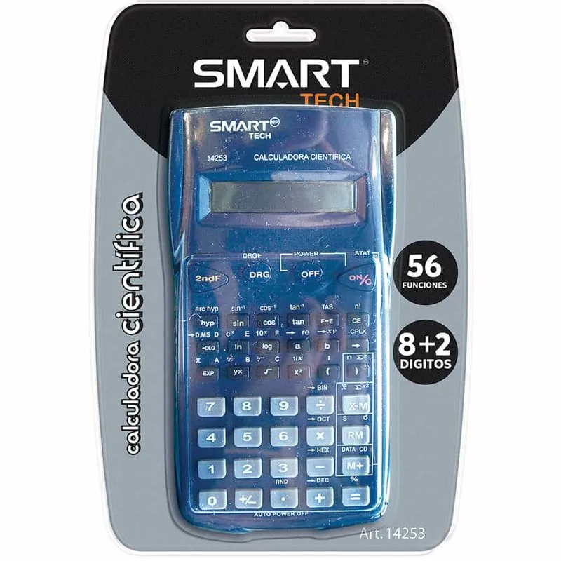 CALCULADORA CIENTIFICA 56 FUNCIONES SMART TECH