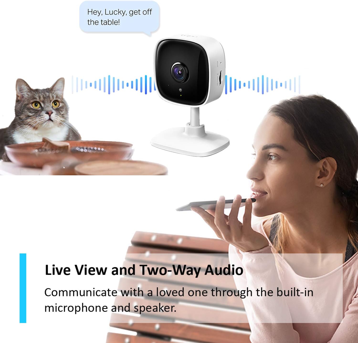 CÁMARA IP TPLINK 2MP INTERIOR FIJA