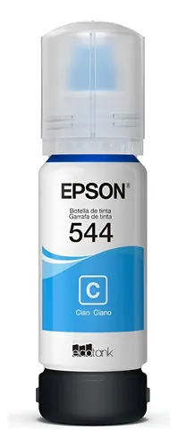BOTE DE TINTA EPSON 544 AZUL ORIGINAL