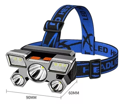 LINTERNA PARA LA CABEZA RECARGABLE