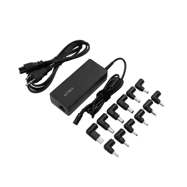 MULTICARGADOR PARA LAPTOP 90W 12 PUNTAS