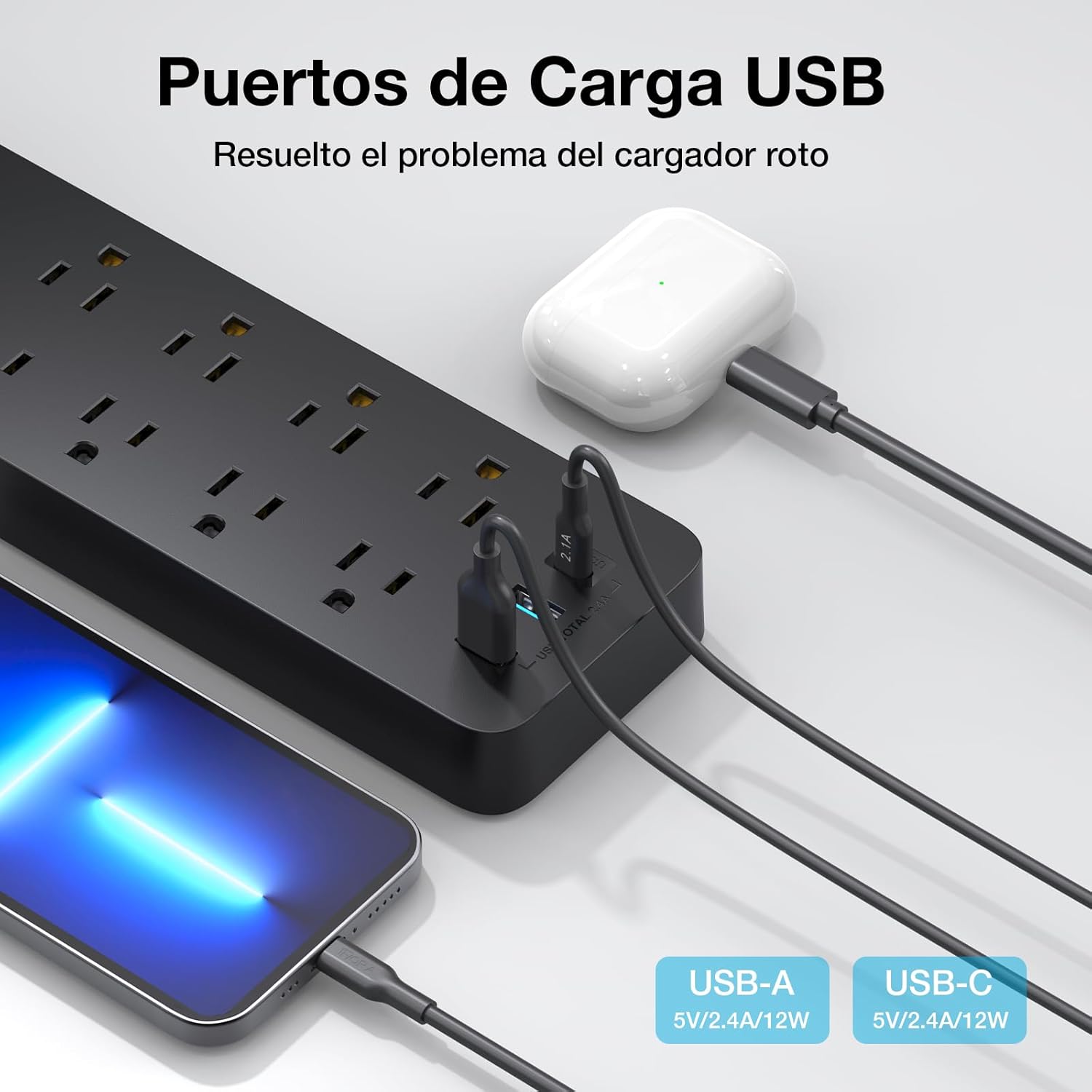 REGLETA MULTICONTACTOS 13 EN 1