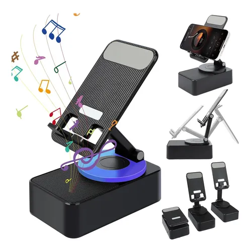 SOPORTE PARA TELÉFONO CON BLUETOOTH AUDIO POWER, PLEGABLE
