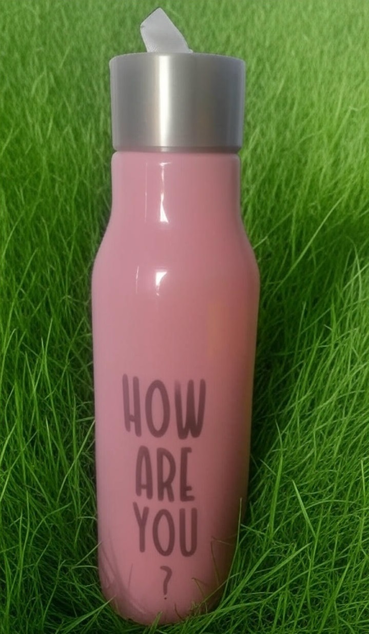 TERMO DE PLASTICO MODELO "HOW ARE YOU"