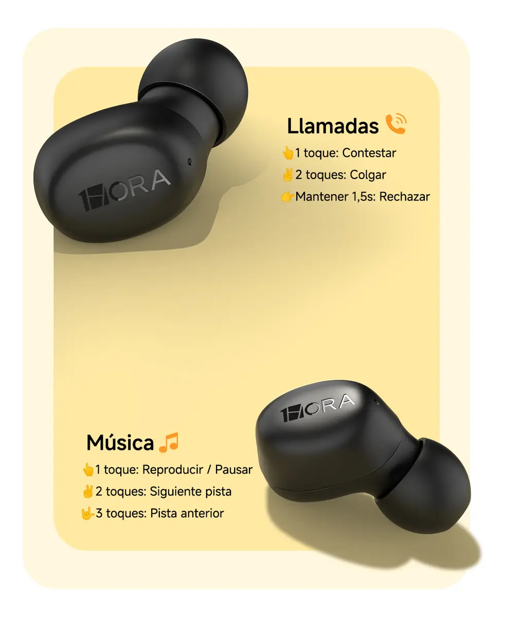 AUDIFONOS BLUETOOTH CON ESTUCHE GIRATORIO