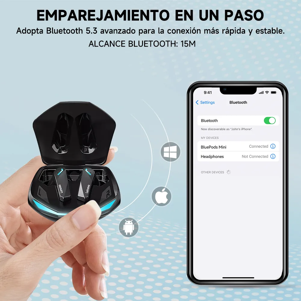 AUDIFONOS LENOVO THINKPLUS GM2PROV5.3