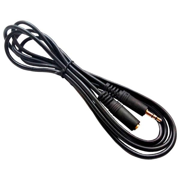 CABLE EXTENSION AUXILIAR ESTEREO MACHO A HEMBRA 3.5MM 1 METRO