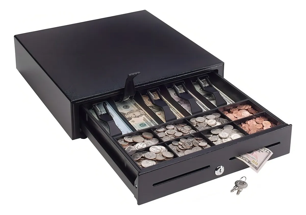 CAJON DE DINERO 3NSTAR CD350 5 BILLETES 8 MONEDAS