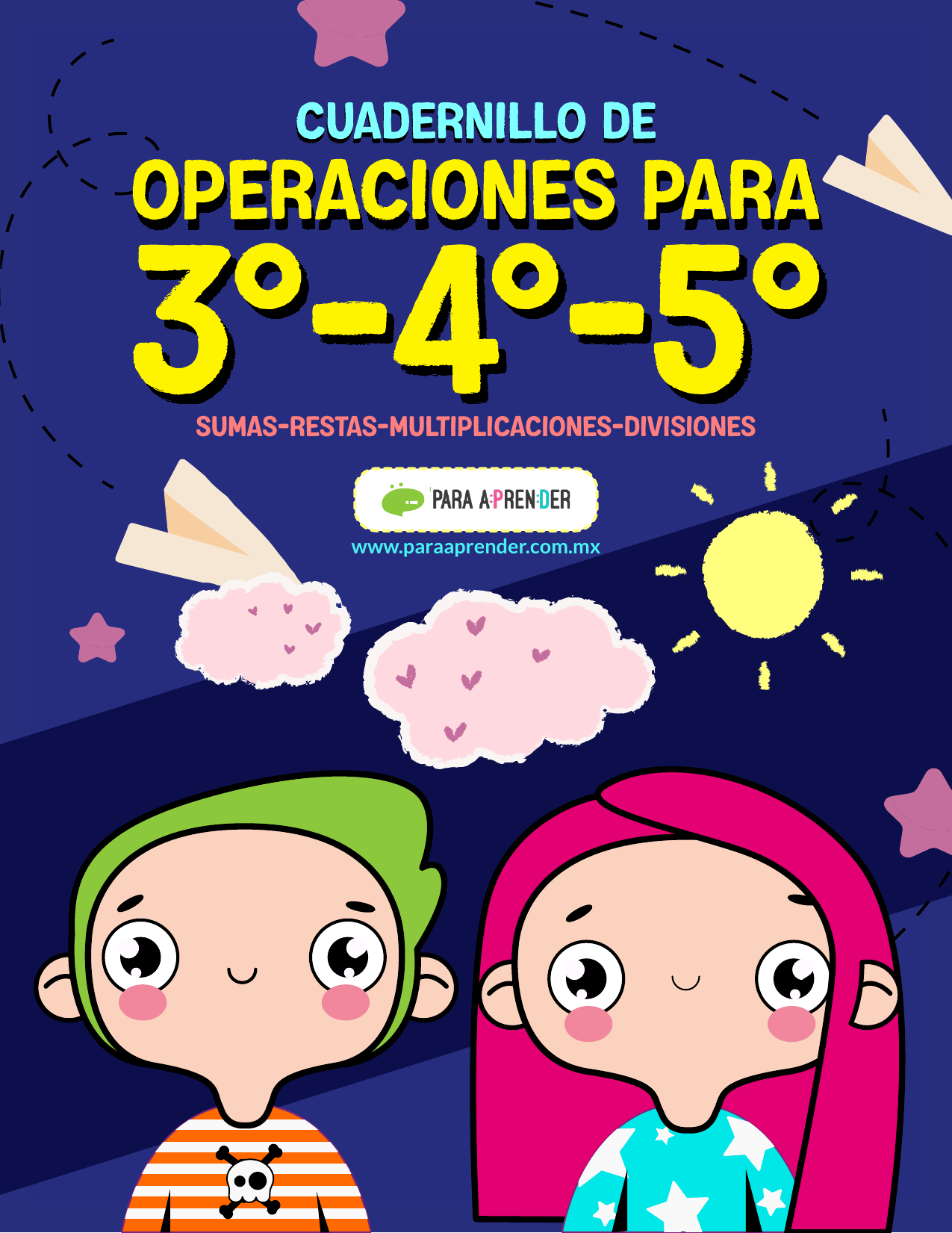 CUADERNILLO DE OPERACIONES PARA 3° 4 ° 5°