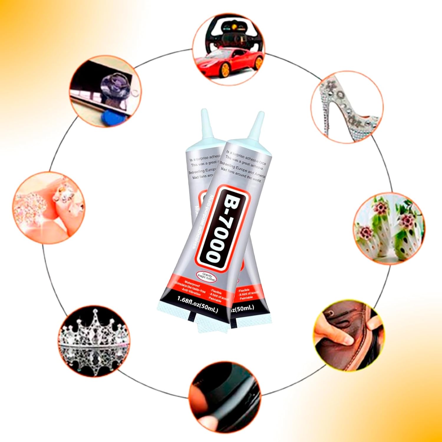 PEGAMENTO SILICONA TRANSPARENTE FRIA ALTA ADHERENCIA DE SECADO RAPIDO MULTIUSO CON APLICADOR DE PRECISIÓN